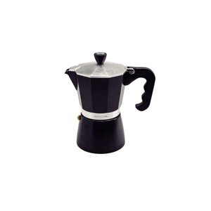 Cafeteira Expresso Italiana Tramontina em Alumínio Preto com Cabo em Nylon 320 Ml Tramontina