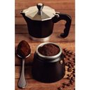 Ver imagem 2 de Cafeteira Expresso Italiana Tramontina em Alumínio Preto com Cabo em Nylon 320 Ml Tramontina