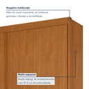 Ver mais imagens de Guarda Roupa Casal 6 Portas 2 Portas Ripadas 6 Gavetas Dubai 100% MDF Cinamomo Marrom