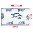 Ver imagem 4 de Kit 12 Petisqueiras Bowl Grande Travessa Peixe Oceano 550ml