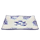 Ver imagem 2 de Kit 12 Petisqueiras Bowl Grande Travessa Peixe Oceano 550ml