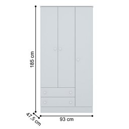 Jogo Completo Quarto Infantil Bélgica Cinza Acetinado - 4