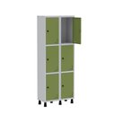 Ver imagem 3 de Armário Locker Guarda Volume Aço Light 6 Portas 69x179,5cm