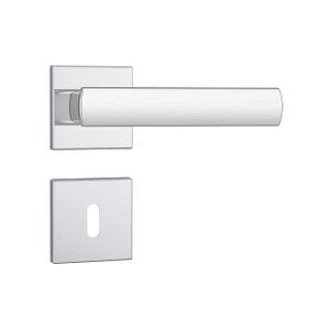 Fechadura Stam 813/35 Roseta Quadrada Interna - Inox