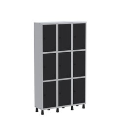 Armário Locker Guarda Volume Aço Light 9 portas 103,5x179,5cm - 2