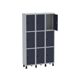 Armário Locker Guarda Volume Aço Light 9 portas 103,5x179,5cm - 3