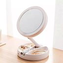 Ver imagem 6 de Espelho de Luz Led Dobravel Aumenta 10x Maquiagem Dupla Face