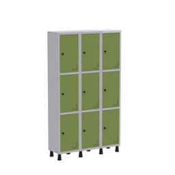 Armário Locker Guarda Volume Aço Light 9 portas 103,5x179,5cm - 2