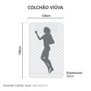 Ver imagem 7 de Colchão Orthoflex Molas Ensacadas Torino Ibrido 188x128x32Cm