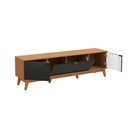 Ver imagem 5 de Rack Kappesberg 3 Portas 3d Canela-preto 180cm