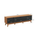 Ver imagem 4 de Rack Kappesberg 3 Portas 3d Canela-preto 180cm