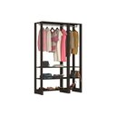 Ver imagem 1 de Estante Closet Yes 120cm com 2 Cabideiros - Grafite