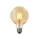 Ver imagem 1 de Lâmpada Filamento De Led Poptem G95 4W Bivolt