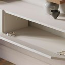 Ver mais imagens de Home Painel Suspenso 150cm Ripado Railay Off White/freijó G73 - Gran Belo