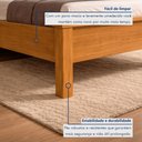 Ver mais imagens de Cama Casal Irlanda 