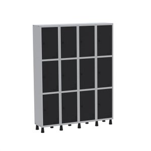Armário Locker Guarda Volume Aço Light 12 portas 138x179,5cm