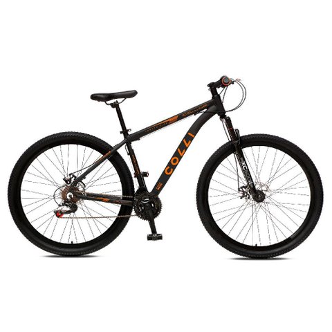 Bicicleta Colli Bike Collina Aro 29 com Freio a Disco e Câmbio Traseiro Shimano 21 Marchas