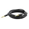 Cabo P10 para P10 Estereo Profissional - Preto 3 Metros - 1