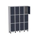 Ver imagem 3 de Armário Locker Guarda Volume Aço Light 12 Portas 138x179,5cm