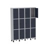 Armário Locker Guarda Volume Aço Light 12 Portas 138x179,5cm - 3