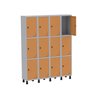Armário Locker Guarda Volume Aço Light 12 portas 138x179,5cm - 3
