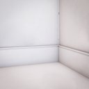 Ver imagem 3 de Kit com 5 Barras Rodapé de Poliestireno 15cm X 15mm Frisado 12m