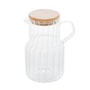Ver imagem 1 de Jarra De Vidro Com Tampa Em Bambu Classic 1 Litro