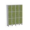 Armário Locker Guarda Volume Aço Light 12 Portas 138x179,5cm - 2