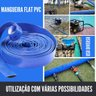 Mangueira Flat Pvc 2 Polegadas - 50 Mts Drenagem Motobombas - 2