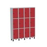 Armário Locker Guarda Volume Aço Light 12 Portas 138x179,5cm - 2