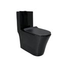 Ver imagem 1 de Vaso Sanitário Caixa Acoplada Redondo Preto Fosco