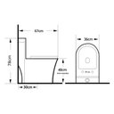 Ver imagem 3 de Vaso Sanitário Caixa Acoplada Redondo Preto Fosco