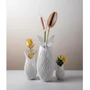 Ver imagem 6 de Kit 3 Vasos Decorativos Elegance Borboleta Plantas Luxo Moderno