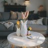 Kit 3 Vasos Decorativos Elegance Borboleta Plantas Luxo Moderno - 2