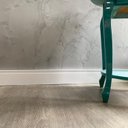 Ver imagem 2 de Kit com 5 Barras Rodapé de Poliestireno 12CMX15MM Frisado 12m Branco Riplain