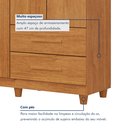 Ver imagem 4 de Guarda Roupa Casal 6 Portas 4 Gavetas Califórnia