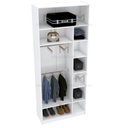 Ver imagem 2 de MÓDULO PARA CLOSET COM CABIDEIRO M248.2021.B MUNDI MOVEIS