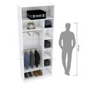 Ver imagem 6 de MÓDULO PARA CLOSET COM CABIDEIRO M248.2021.B MUNDI MOVEIS