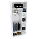 Ver imagem 1 de MÓDULO PARA CLOSET COM CABIDEIRO M248.2021.B MUNDI MOVEIS