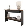 Aparador Buffet Charles com 2 Gavetas 136 cm Preto Fosco/Naturale - 1