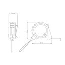 Ver imagem 2 de Trena com Freio Duplo - Tramontina 3 Metros