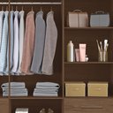 Ver imagem 6 de Guarda Roupa Casal 6 Portas 4 Gavetas Califórnia Marrom/Cacau