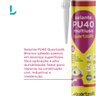 Kit Silicone Pu40 12 Unidades Multiuso Branco - Quartzolit - 3