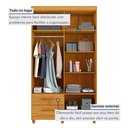 Ver imagem 7 de Guarda Roupa Solteiro 4 Portas 2 Gavetas Califórnia