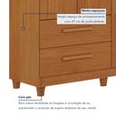 Ver imagem 5 de Guarda Roupa Solteiro 4 Portas 2 Gavetas Califórnia