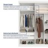 Guarda Roupa Casal 6 Portas 4 Gavetas Miami 100% Mdf - 12