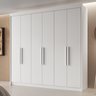 Guarda Roupa Casal 6 Portas 4 Gavetas Miami 100% Mdf - 1
