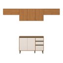 Ver imagem 3 de Cozinha Modulada Compacta 5 Peças com Balcão Pia com Tampo Venaly