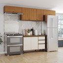 Ver imagem 1 de Cozinha Modulada Compacta 5 Peças com Balcão Pia com Tampo Venaly