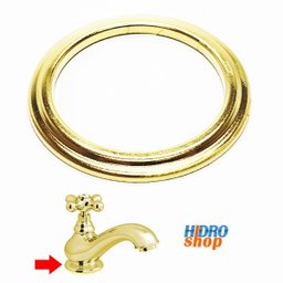 Anel Base Torneira Belle Époque Deca Dourado - 4160213 - 2